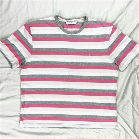 ysl striped top|farfetch ysl t shirts.